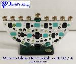 Murano Glass Hannukkah - art. 02