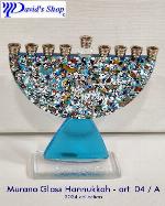 Murano Glass Hannukkah - art. 04