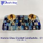 Shabbat Candlesticks art 01